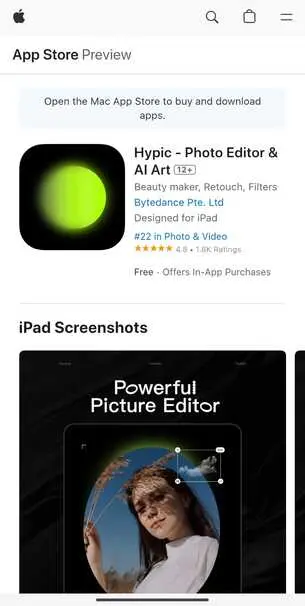 Hypic App Store